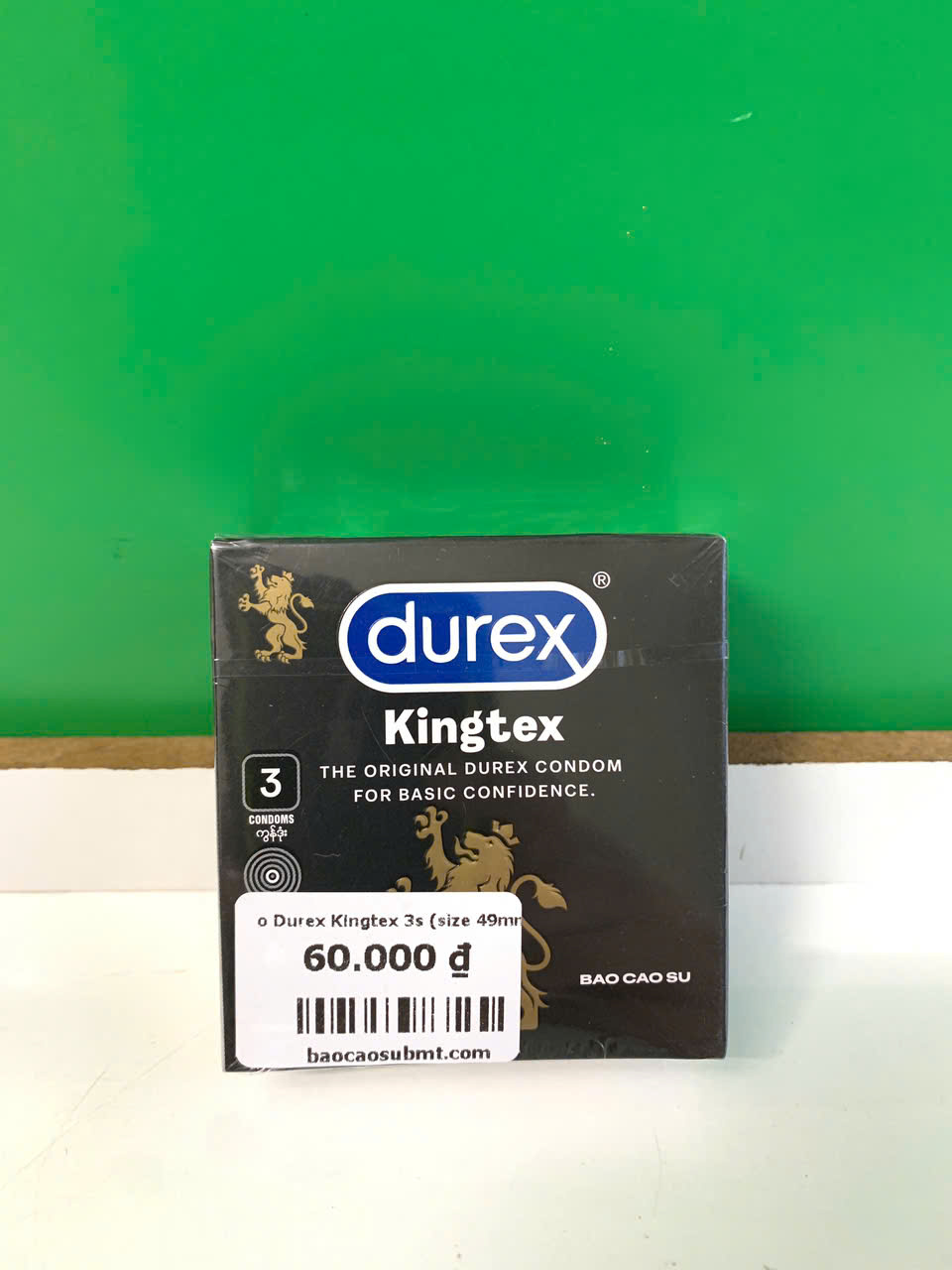 Bao cao su Durex Kingtex 49mm – Vừa ôm gọn | Mua tại Buôn Ma Thuột – Đắk Lắk 1 - Bao cao su BMT - Buôn Ma Thuột - Đắk Lắk Bao cao su Durex Kingtex 49mm tại Bao cao su BMT – Buôn Ma Thuột