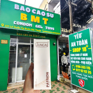 Bao cao su gia đình Juncai Passion tại BMT Buôn Ma Thuột - Đắk Lắk