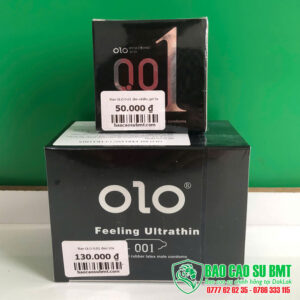 Bao cao su OLO 0.01 – Feeling Ultrathin: siêu mỏng cho cảm giác chân thật, sẵn hàng tại bao cao su BMT - Buôn Ma Thuột -Đắk Lắk
